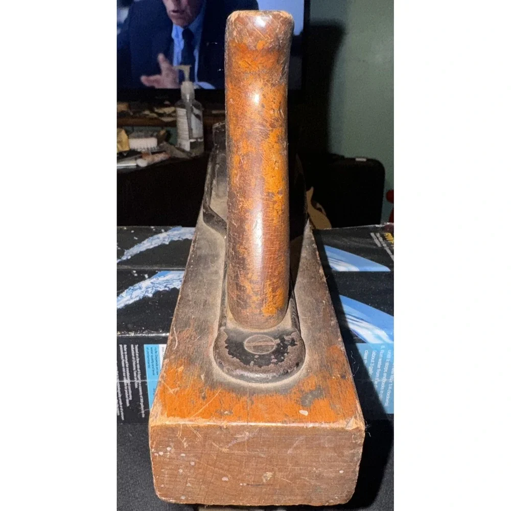 Vintage Antique Wood Plane Wooden Block Plane‎ Tool 18 Inch Long